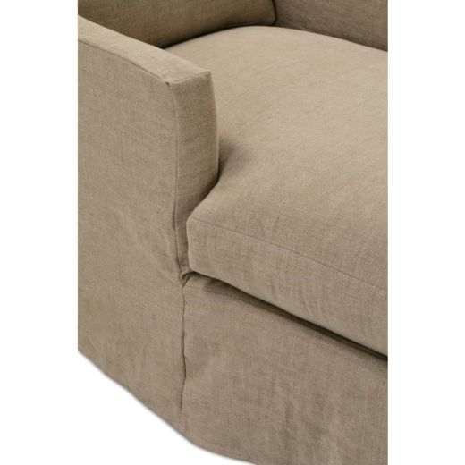 Picture of Madeline Slipcovered Chaise Chair